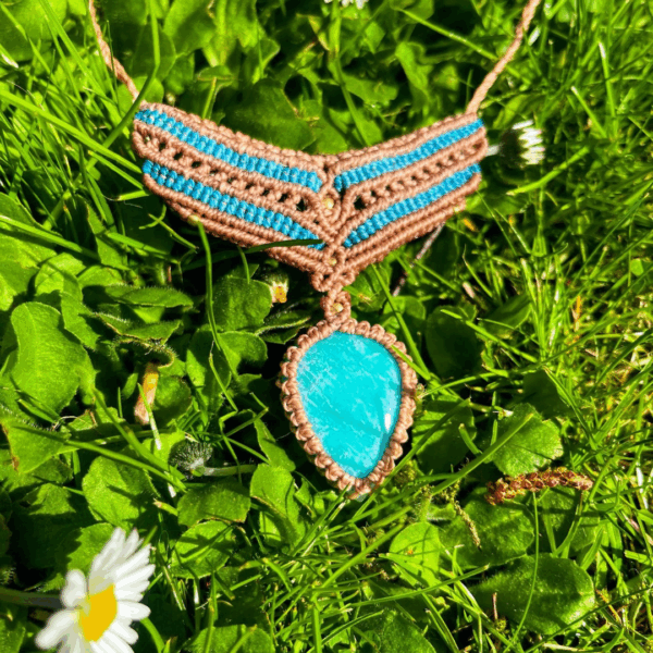 Asteria: Halsband med Amazonit - Bild 2