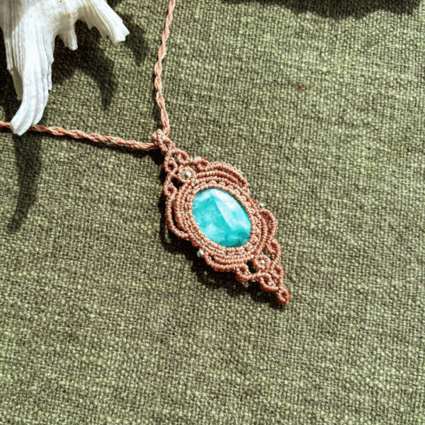 Nerida: Halsband med Hemimorfit - Bild 2