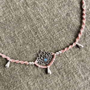 Tiara/Choker med Labradorit