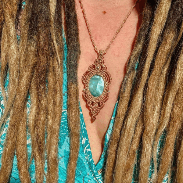 Nerida: Halsband med Hemimorfit - Bild 4