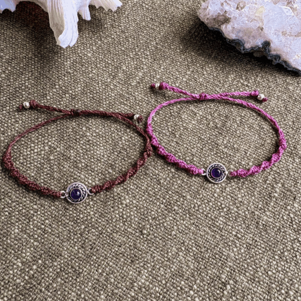 Boho-Armband: Ametist - flera färger - Bild 2