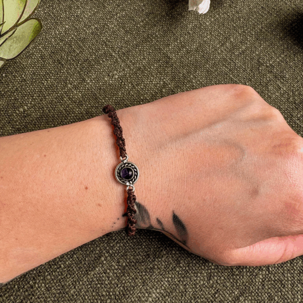 Boho-Armband: Ametist - flera färger - Bild 8
