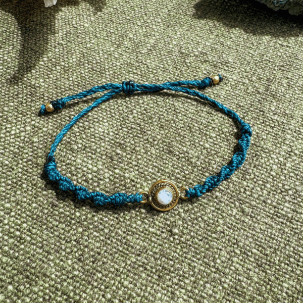 Boho-Armband: Regnbågsmånsten- flera färger - Bild 2